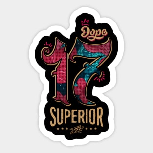 17 Superior Sticker